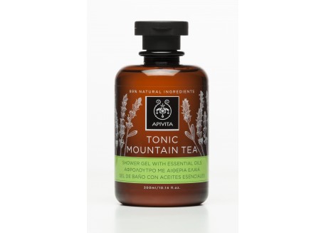 Apivita Tonic Mountain Tea Αφρόλουτρο 300 ml