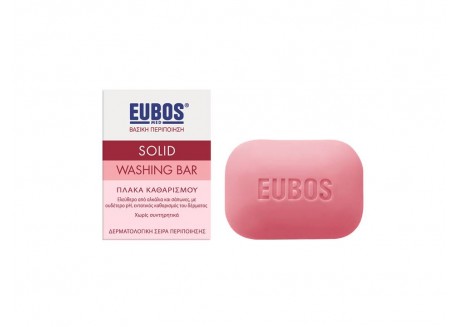 EUBOS Πλάκα καθαρισμού (ροζ) 125 gr