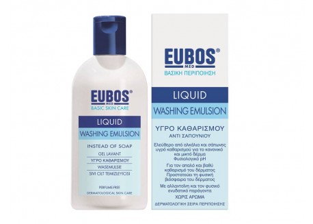 EUBOS Υγρό καθαρισμού (μπλε) 200 ml