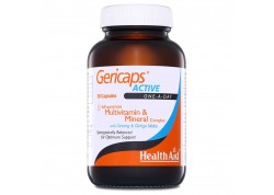 HealthAid Gericaps Active Multivitamin Ginseng & Ginkgo Biloba 3