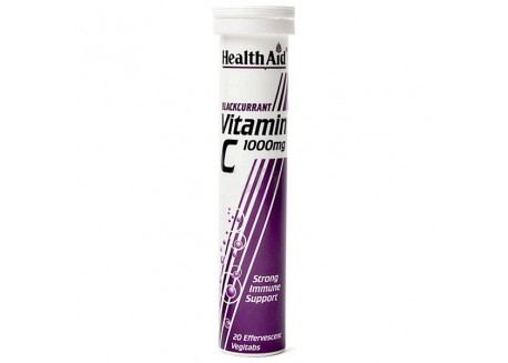 HealthAid Vitamin C 1000 mg - Φραγκοστάφυλο 20 tabs