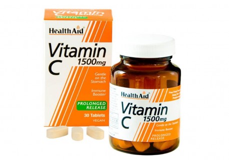 HealthAid Vitamin C 1500mg Prolonged Release 30 tabs