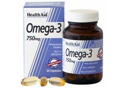 HealthAid Omega 3 750 mg (EPA 425mg, DHA 325mg) 30 caps