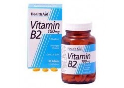 HealthAid Vitamin B2 (Riboflavin) 100 mg 60 tabs
