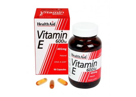 HealthAid Vitamin E 600 iu 60 caps
