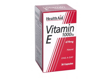 HealthAid Vitamin E 1000 iu 30 caps
