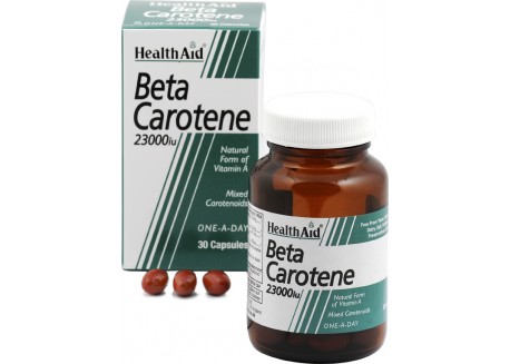 HealthAid Beta-Carotene Natural 15 mg 30 caps