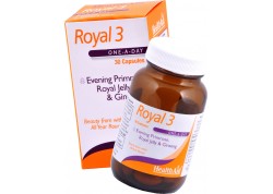 HealthAid Royal 3 Royal Jelly, Evening Primrose Oil & Ginseng 30