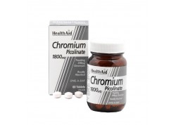 HealthAid Chromium Picolinate 1800μg 60 tabs