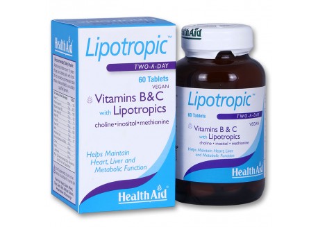 HealthAid Lipotropics with B & C 60 tabs