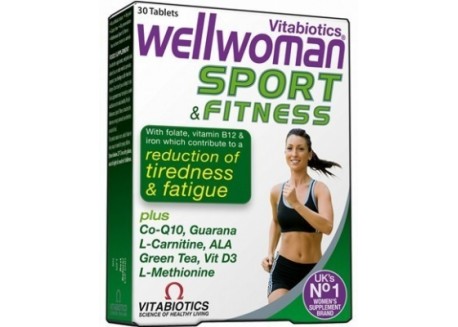 VITABIOTICS Wellwoman Sport&Fitness 30 tabs