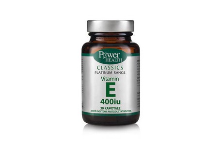 Power Health Platinum Vitamin E 400iu 30 κάψουλες