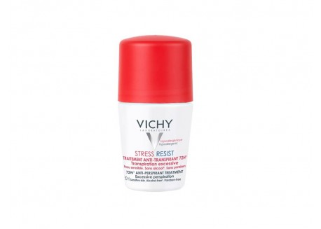 VICHY DEO Stress Resist Roll-On Κόκκινο καπάκι 50 ml