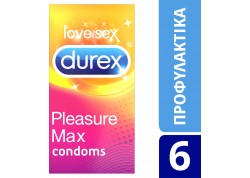 Durex Pleasuremax 6 τεμάχια