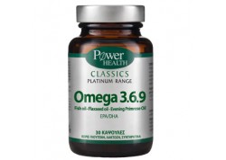 POWER HEALTH Platinum Omega 3.6.9 30 κάψουλες