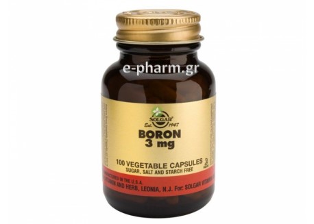 Solgar Boron 3 mg veg.caps 100s