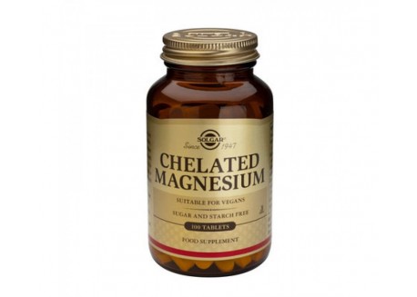 Solgar Chelated Magnesium 100 mg tabs 100s