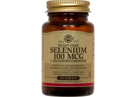 Solgar Selenium 100 μg tabs 100s