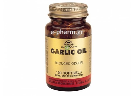 Solgar Garlic Oil softgels 100s