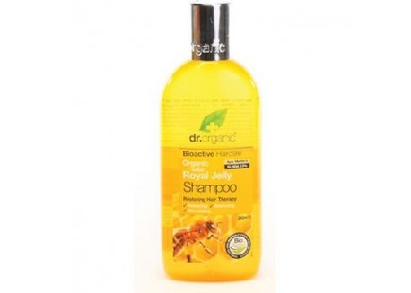 dr.organic Shampoo με βασιλικό πολτό 265 ml