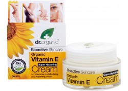 dr.organic Super Hydrating Cream με βιταμίνη Ε 50 ml