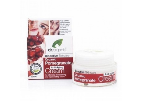 dr.organic Anti-Aging Cream με Ρόδι 50 ml