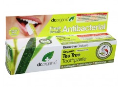 dr.organic Toothpaste (Antibacterial) με Τεϊόδεντρο 100 ml