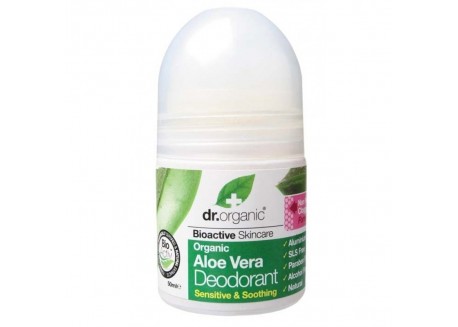 Dr.organic deodorant με βιολογική Αλόη Βέρα 50 ml