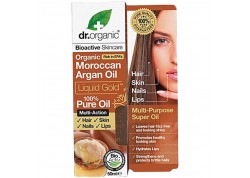 dr.organic Liquid Gold 100 % Pure Oil με βιολογικό έλαιο αργκάν 