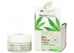 Dr.Organic 24hr Rescue Cream με βιολογικό κανναβέλαιο 50 ml
