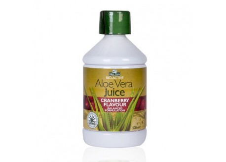 Optima Aloe Vera Juice Cranberry 500 ml
