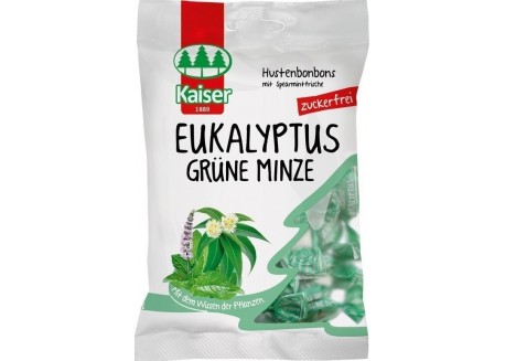 Kaiser Καραμέλες Eukalyptus Grune Minze με ευκάλυπτο & δυόσμο