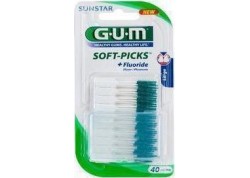 Gum 634 Soft Picks Large  x 40