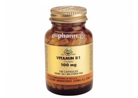 Solgar Vitamin B-1 100 mg veg.caps 100s