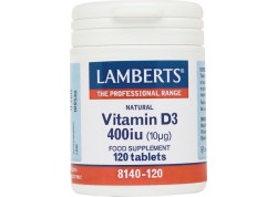 Lamberts Vitamin D 400 IU 120 tabs