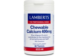 Lamberts Chewable Calcium 400 mg 60 tabs