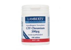 Lamberts GTF Chromium 200 mcg 100 caps