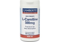 Lamberts L-Carnitine 500 mg 60 caps