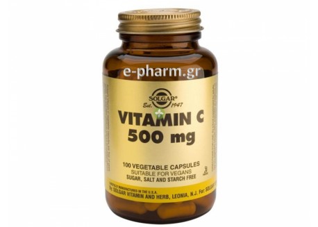 Solgar Vitamin C  500mg veg.caps 100s