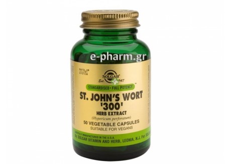 Solgar St.John's Wort Herb Extract 300 mg veg.caps 50s