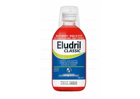 ELUDRIL Classic Στοματικό Διάλυμα 500 ml