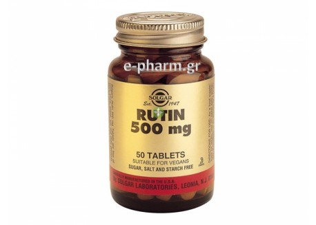 Solgar Rutin 500 mg tabs 50s
