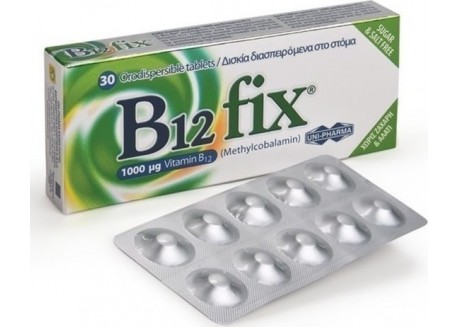 Uni-Pharma B12 Fix 30 tabs