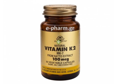 Solgar Vitamin K2 100 μg veg.caps 50s