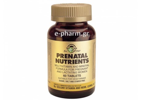 Solgar Prenatal Nutrients tabs  60s