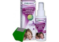 Paranix Spray κατά των φθειρών του τριχωτού & των αυγών τους 100 ml + κτένα