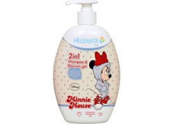HELENVITA Kids 2 in 1 Σαμπουάν & Αφρόλουτρο Minnie Mouse 500 ml