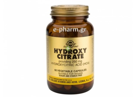 Solgar Hydroxy Citrate 250 mg veg.caps 60s