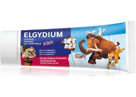 ELGYDIUM Kids Οδοντόκρεμα gel Ice Age 50 ml