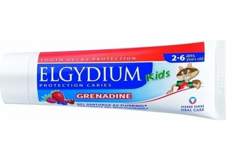 ELGYDIUM JUNIOR Οδοντόκρεμα gel κόκκινα φρούτα 50 ml